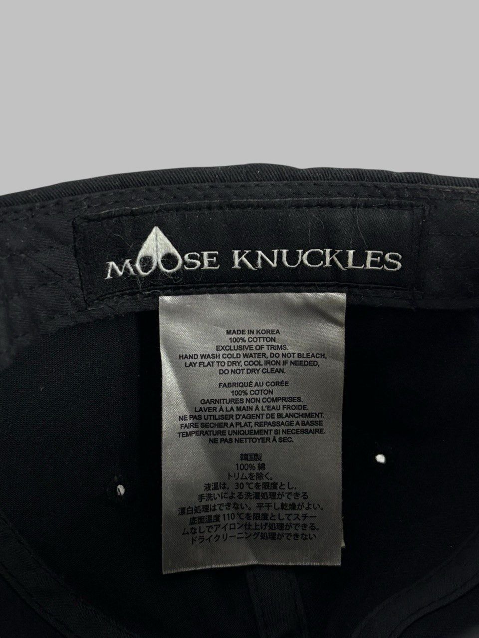 Moose Knuckles Moose Knuckles Logo Icon Cap Size ONE SIZE - 16 Thumbnail