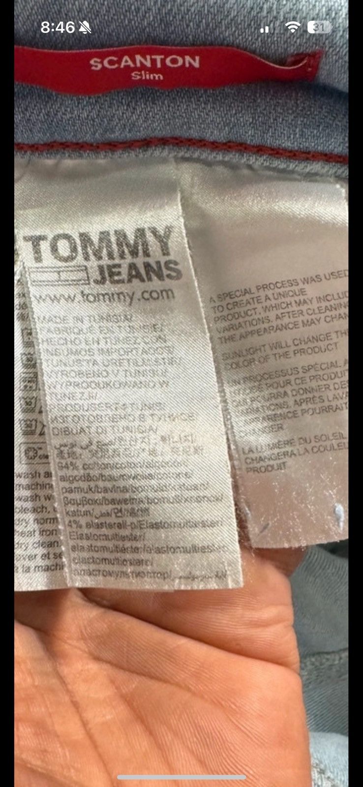 Tommy Jeans × Vintage New Pants Tommy Jeans Size US 38 / EU 54 - 5 Thumbnail