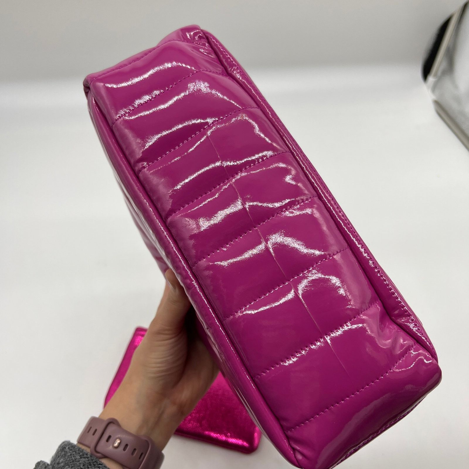 Other Think Royln Margo Crossbody w Crinkle Metallic Luxe Wallet Size ONE SIZE - 5 Thumbnail