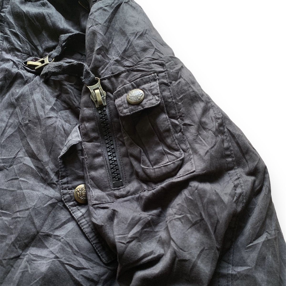 If Six Was Nine × Japanese Brand × Le Grande Bleu (L.G.B.) Fur hoodie jacket Size US L / EU 52-54 / 3 - 5 Thumbnail