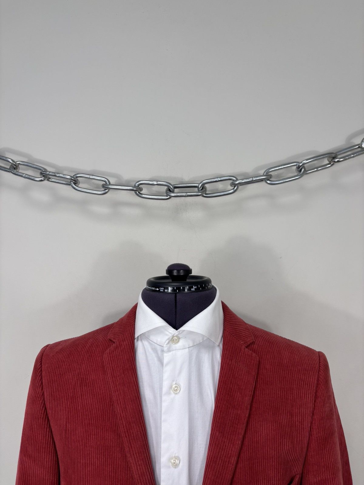 Other UK Holland Esquire Men’s Red Corduroy Blazer Jacket Sport Coat Size 38R - 5 Thumbnail