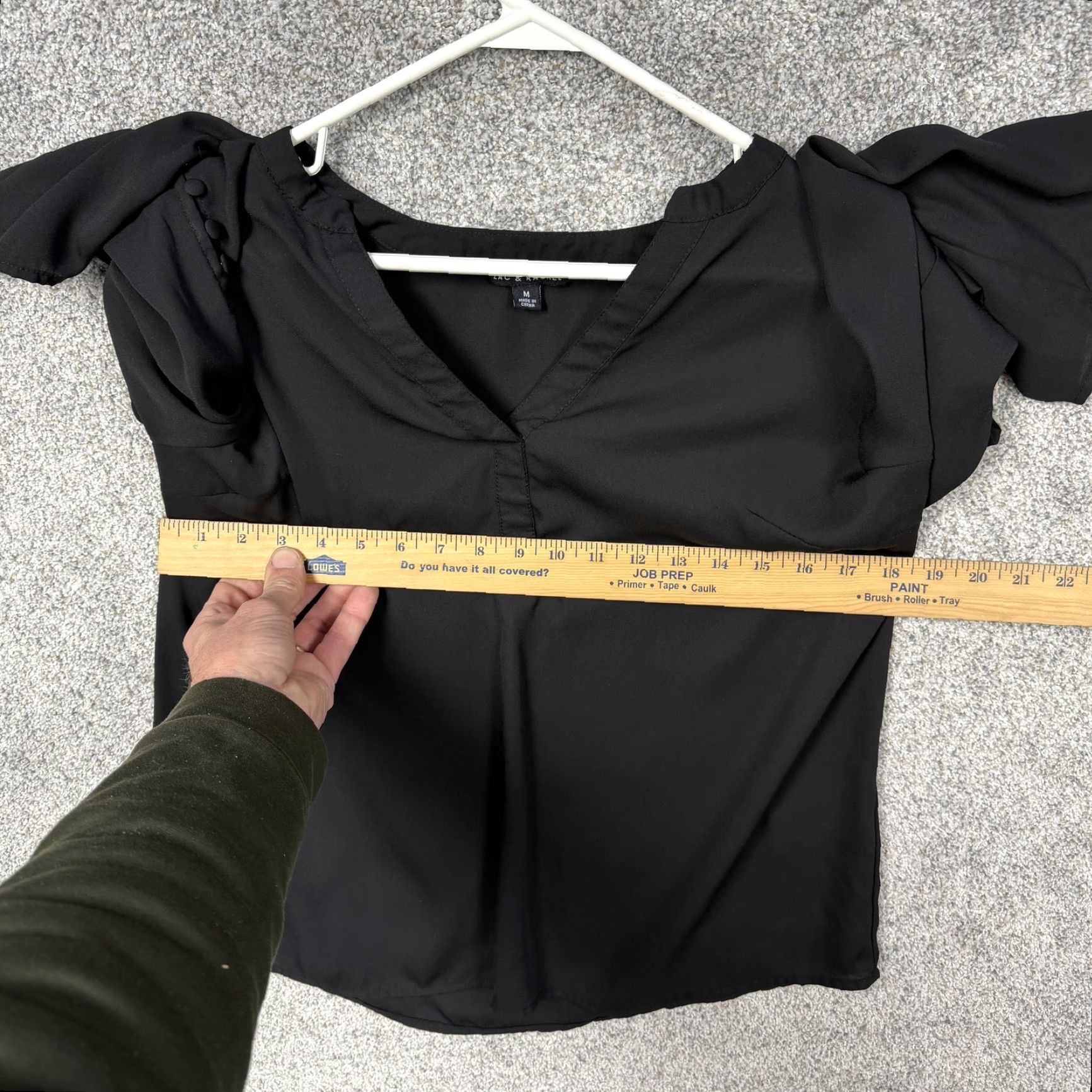 Vintage Zac & Rachel Blouse M Dark Academia Minimalist Corporate Goth Boho Office Chic Size M / US 6-8 / IT 42-44 - 4 Thumbnail