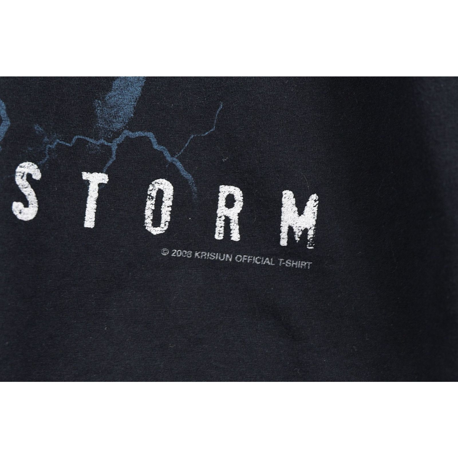 Band Tees Vintage Krisiun Southern Storm Band Merch Graphic Tee Size US M / EU 48-50 / 2 - 4 Thumbnail
