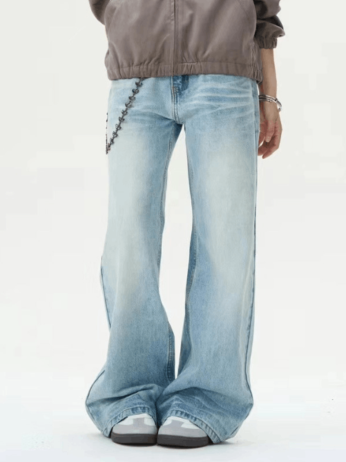 Japanese Brand × Jean American retro washed straight versatile handsome jeans Size US 32 / EU 48 - 1 Thumbnail