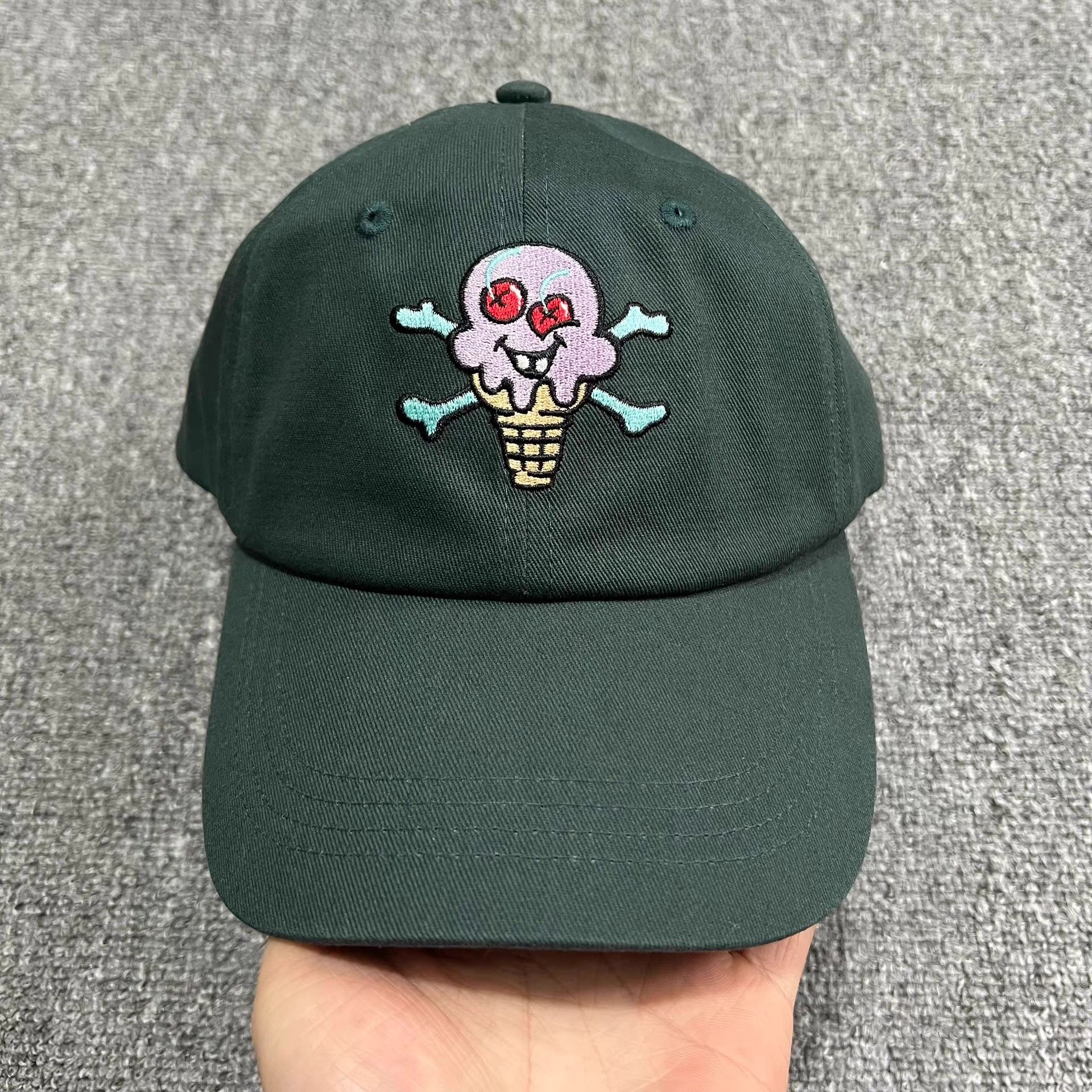 Billionaire Boys Club BBCICECREAMEmbroidered IceCreamCurved Brim Baseball Cap Q7 Size ONE SIZE - 1 Thumbnail