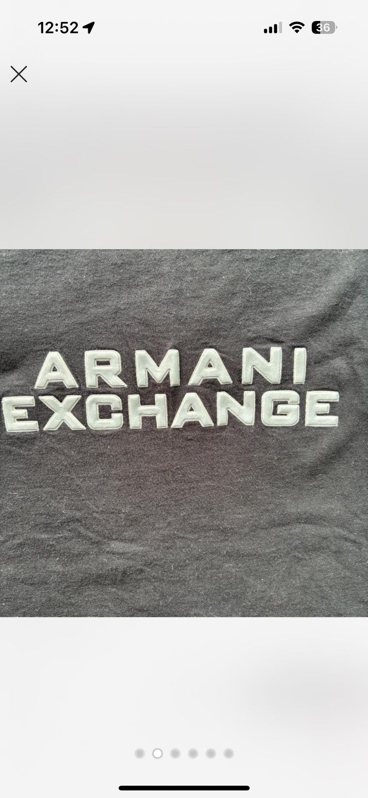 Armani Exchange armani exchange black tee shirt Size US XL / EU 56 / 4 - 5 Thumbnail