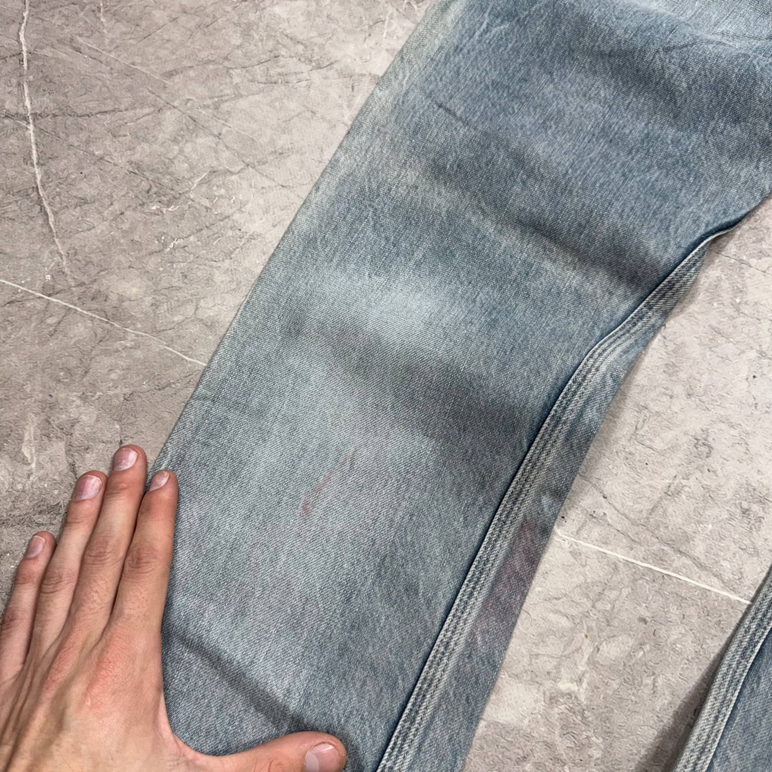 G-Star G-Star Raw Big Logo Denim Baggy Faded Y2K Jeans Mens Size Size US 33 - 17 Thumbnail