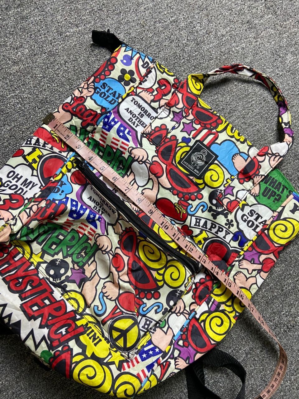 Hysteric Glamour Hysteric Glamour Multicolor 2-Way Backpack & Handbag (181) Size ONE SIZE - 5 Thumbnail