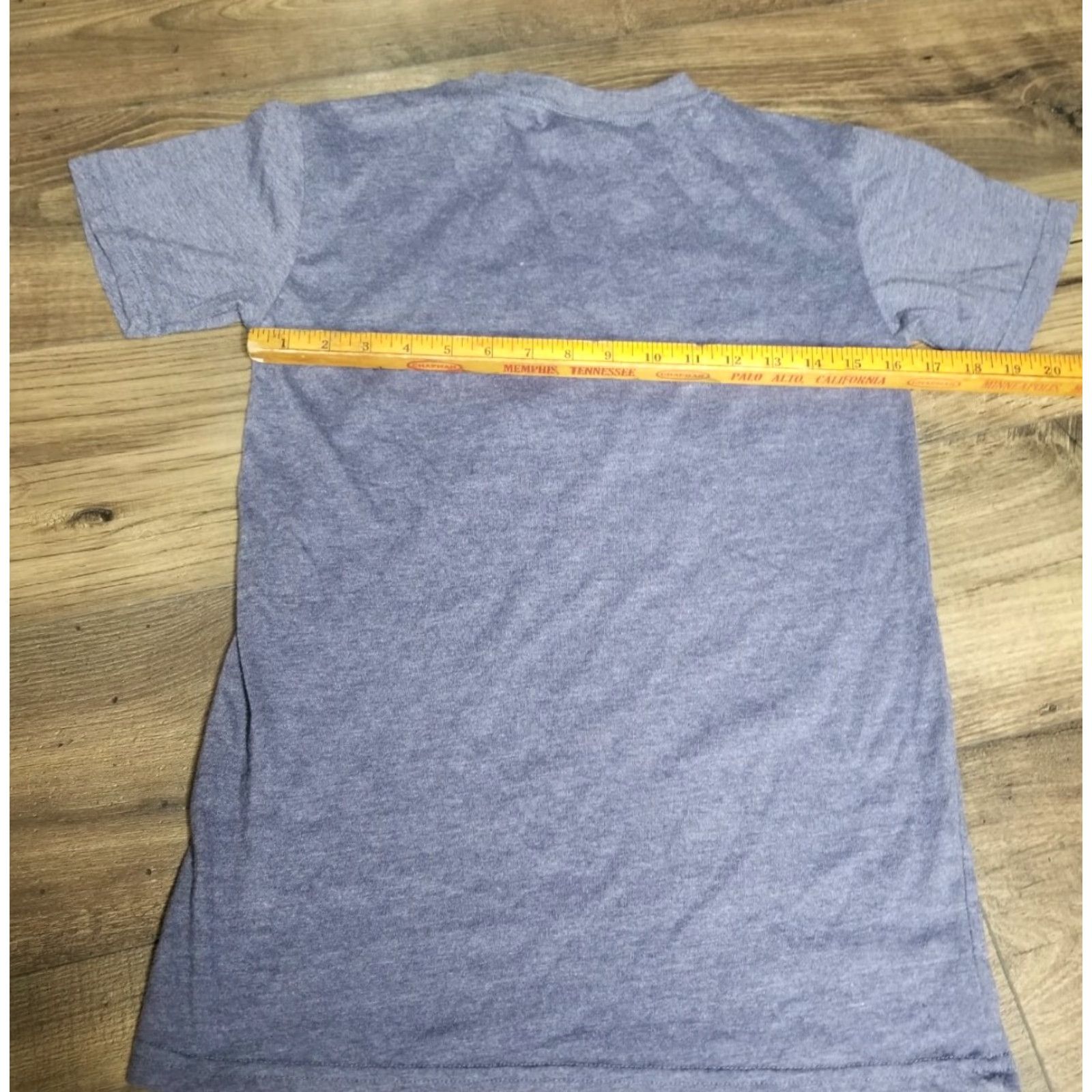 Vintage VINTAGE DC USA EMBROIDERED FLAG Travel T-Shirt Mens S 90s Blue Graphic Tee Size US S / EU 44-46 / 1 - 3 Thumbnail