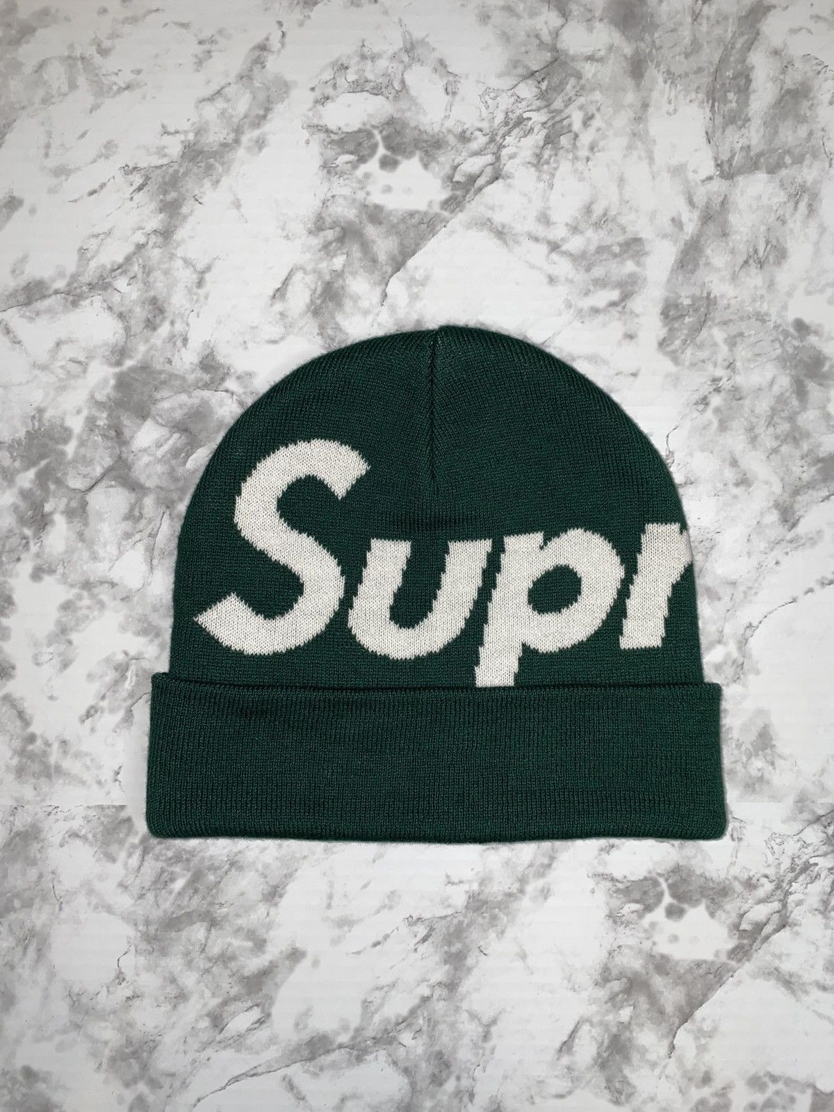 Supreme Big Logo Beanie olive オリーブ 新品 $_57.JPG?set_id=880000500F
