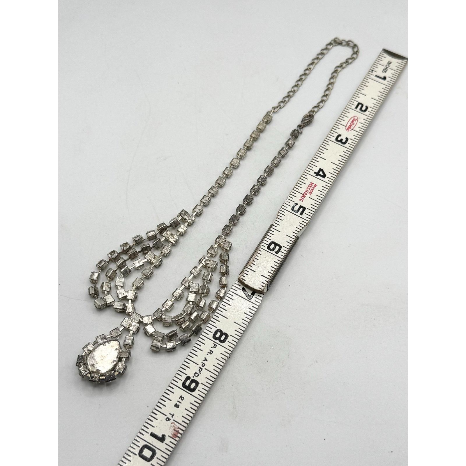 Other Vintage Rhinestone collar necklace Size ONE SIZE - 4 Thumbnail