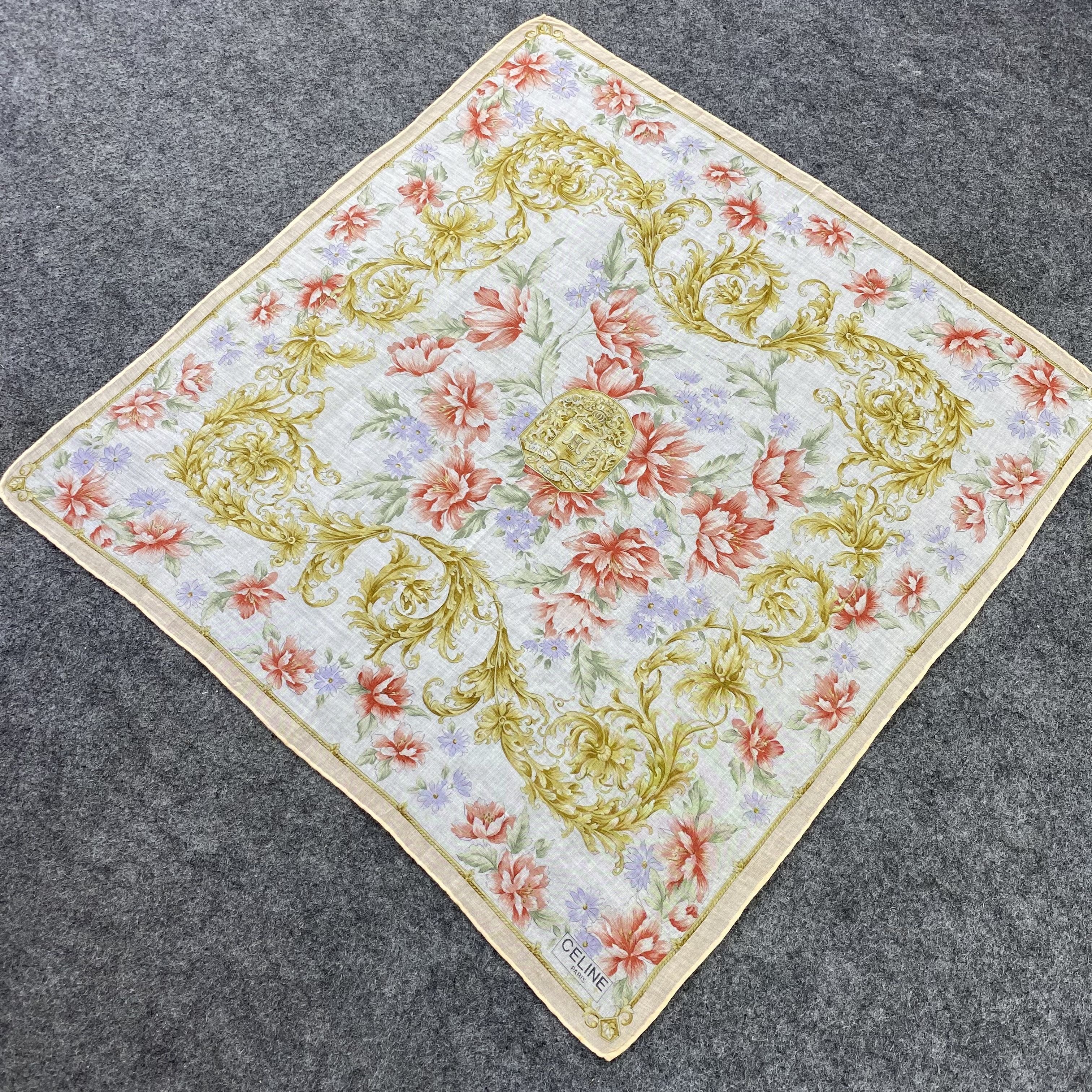 Celine Celine Handkerchief / Bandana / Neckerchief-B598 Size ONE SIZE - 4 Thumbnail
