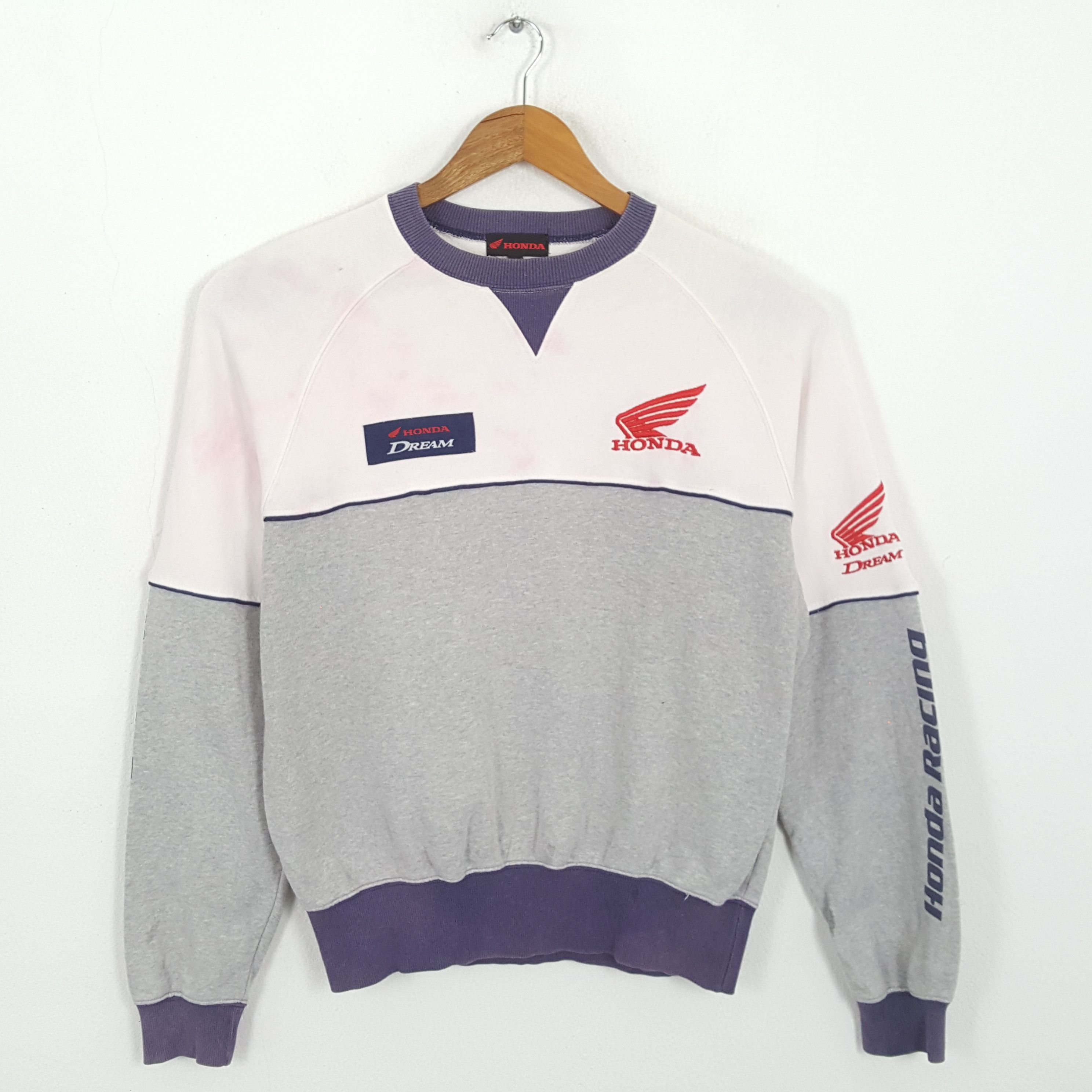 Honda × Vintage Vintage HONDA DREAM Japanese Racing Team Sweatshirts Size US M / EU 48-50 / 2 - 3 Thumbnail