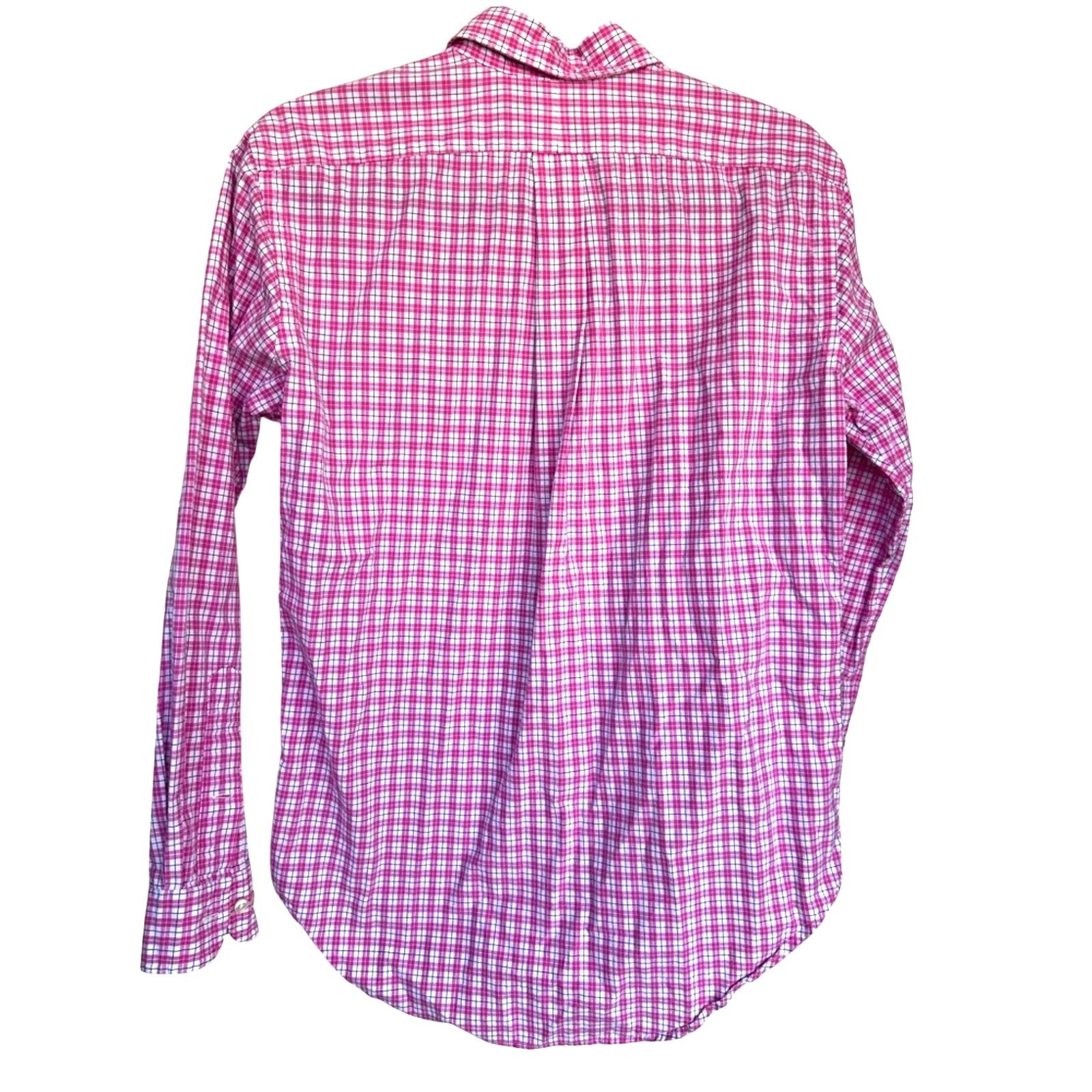 Ralph Lauren Ralph Lauren button down pink plaid shirt size 14.5 32/33 Size US M / EU 48-50 / 2 - 8 Thumbnail