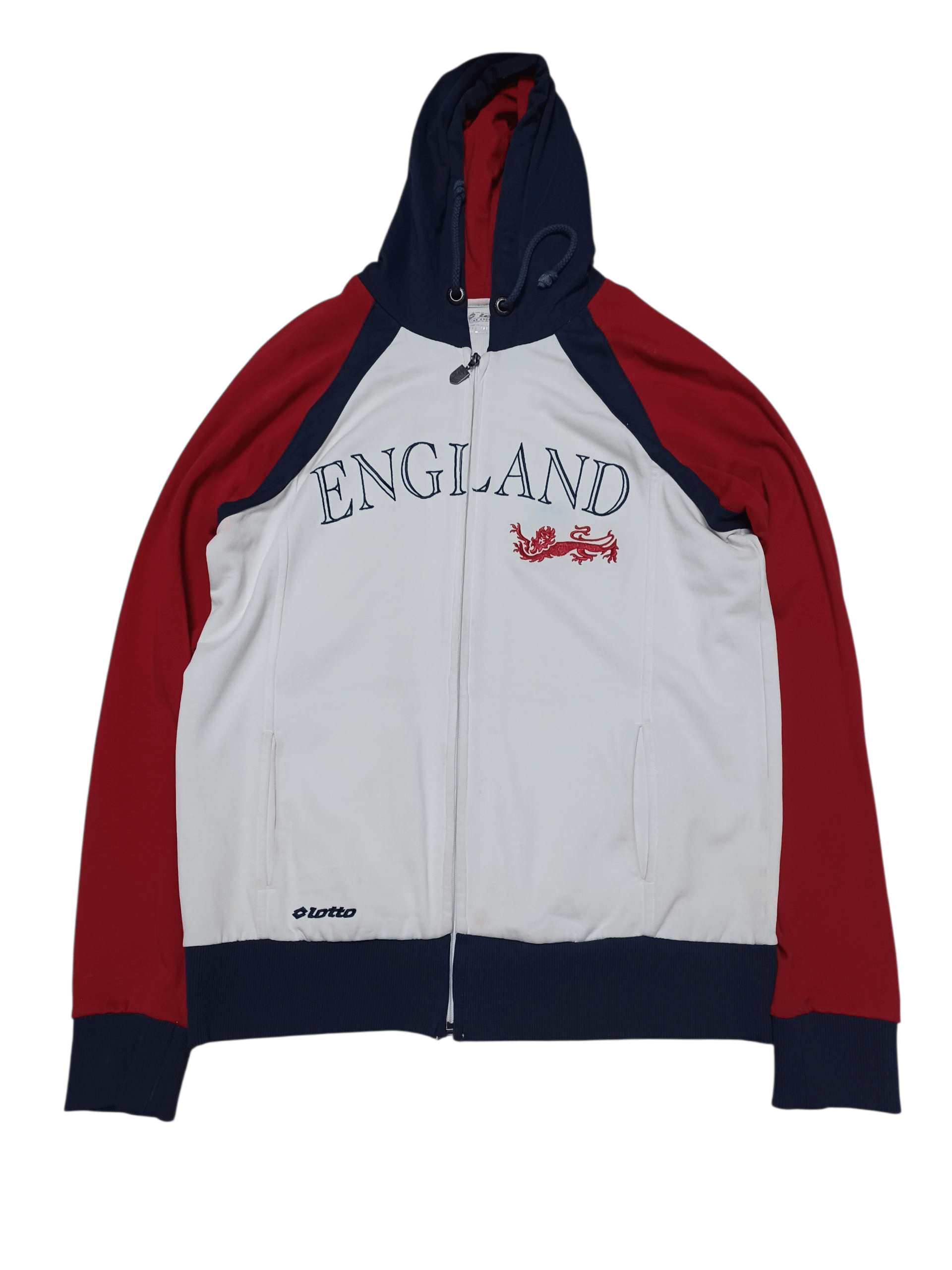 Lotto Sport ENGLAND CHIEF KEEF LOTTO VINTAGE ZIP HOODIE Size US L / EU 52-54 / 3 - 1 Thumbnail