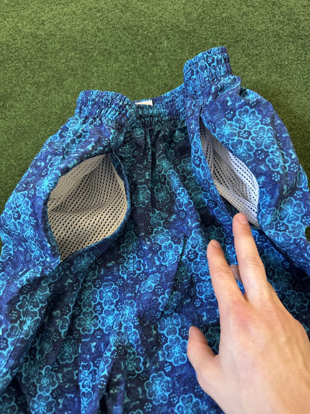 Vintage Vintage 90s Retro Pro Spirit Blue Black LarSwim Trunks Size US 30 / EU 46 - 4 Thumbnail