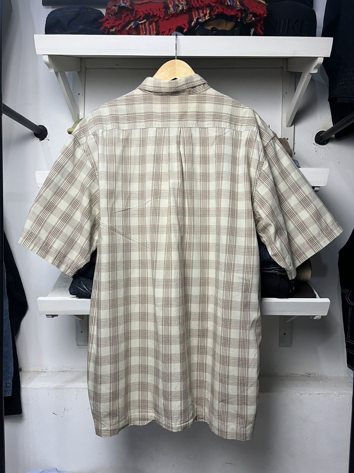 Yohji Yamamoto Yohji Yamamoto Ysaccs Sacsny Plaid Work Shirt Size US XXL / EU 58 / 5 - 6 Thumbnail