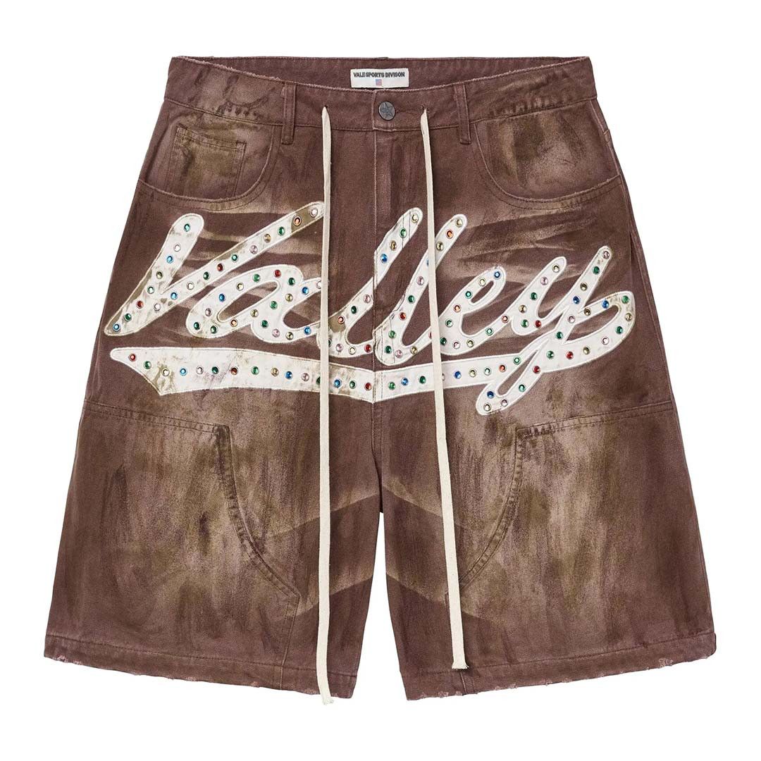 Vale Forever M&M Denim Shorts 'Dirt Brown' Size US 30 / EU 46 - 1 Thumbnail