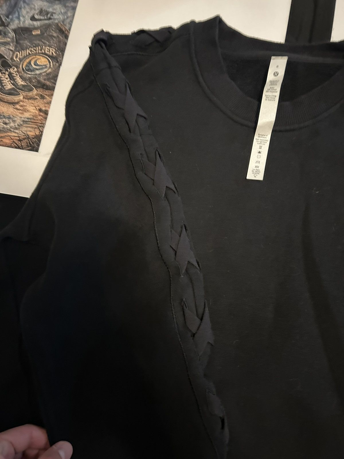 Lululemon Lululemon sweater crop top with swift sleeve print Size M / US 6-8 / IT 42-44 - 3 Thumbnail