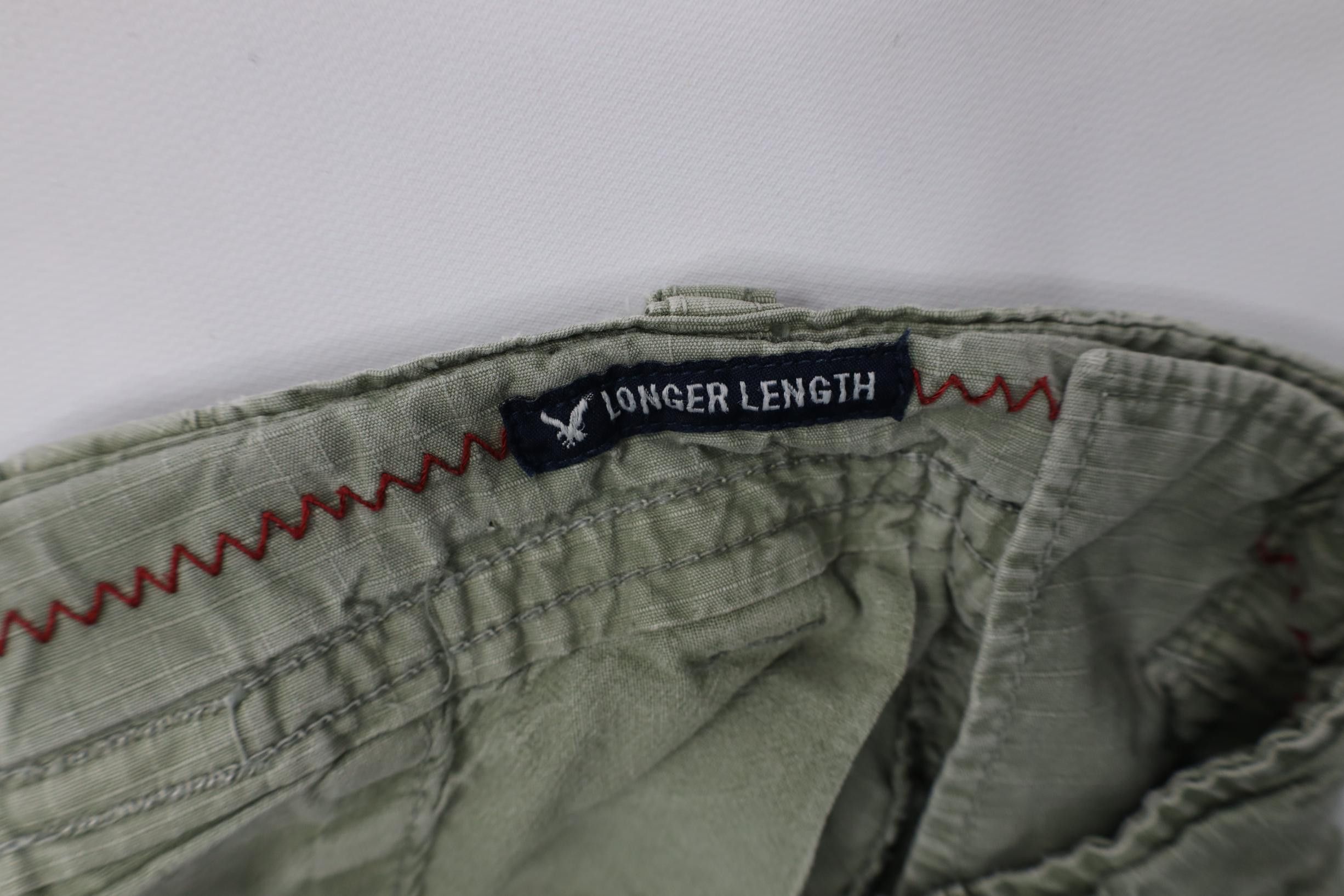 American Eagle Outfitters Vintage Y2K American Eagle Outfitters Ripstop Cargo Shorts Size US 38 / EU 54 - 7 Thumbnail