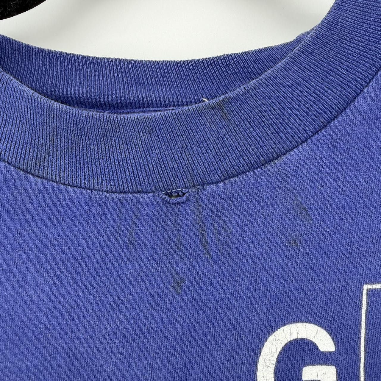 Guess Vintage Guess Jeans USA 1989 T-Shirt Blue Made in USA Size US M / EU 48-50 / 2 - 3 Thumbnail