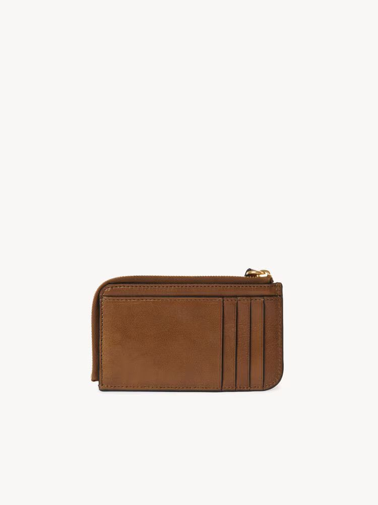 Chloe o1loc1c10226 Size: OS / Alphabet Card Holder in Dark Khaki Size ONE SIZE - 3 Thumbnail