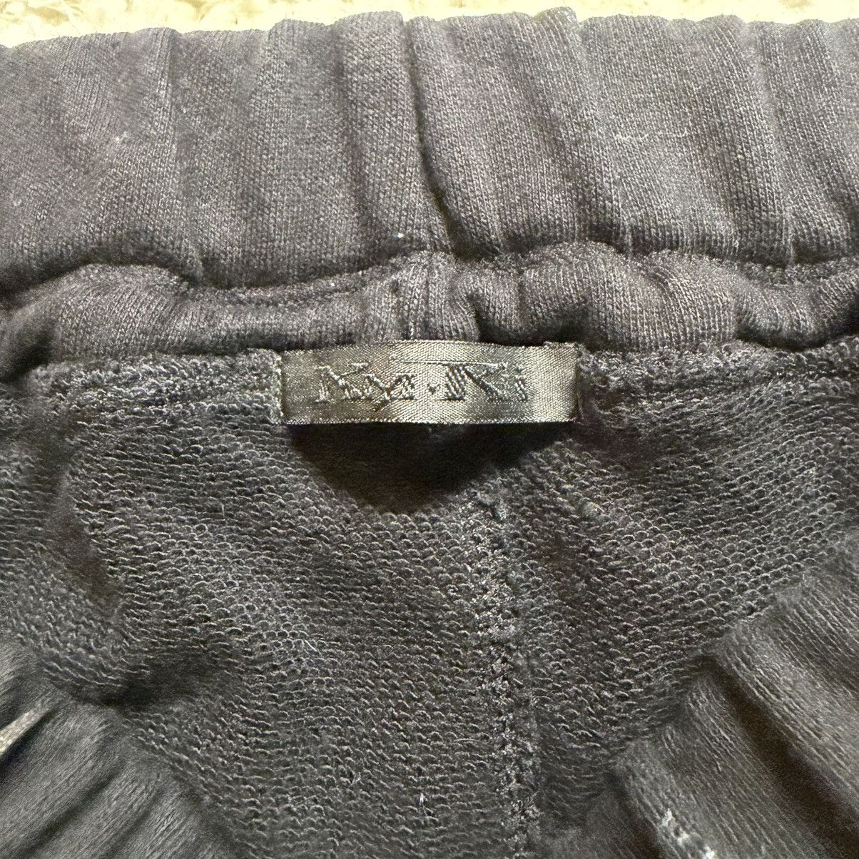 KMRii KMRii Black Joggers Pants with Goat leather Accessories Size US 30 / EU 46 - 3 Thumbnail