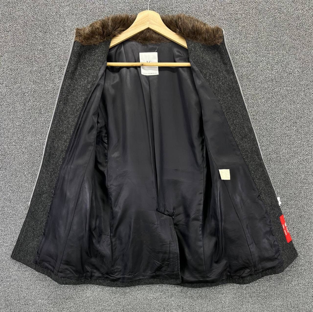 Issey Miyake × Sunao Kuwahara Vintage Issey Miyake Sunao Kuwahara Fur Wool Jacket Size S / US 4 / IT 40 - 6 Thumbnail