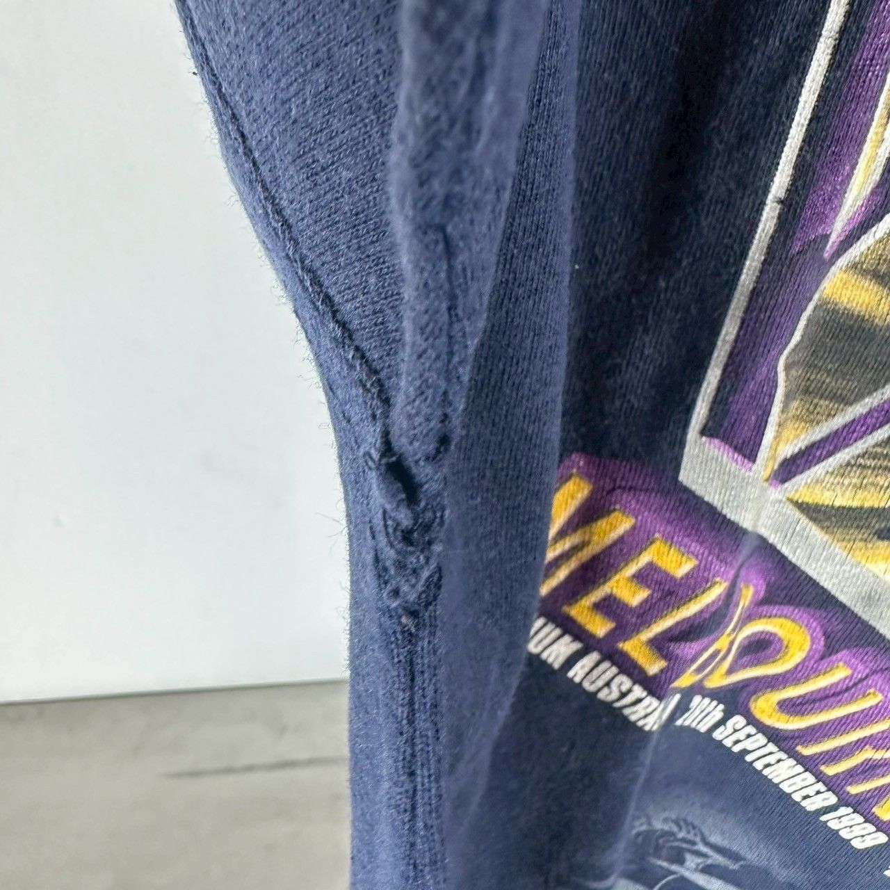 Vintage Vintage 1999 Melbourne Storm Premiers Grand Final NRL Tee Size US L / EU 52-54 / 3 - 4 Thumbnail