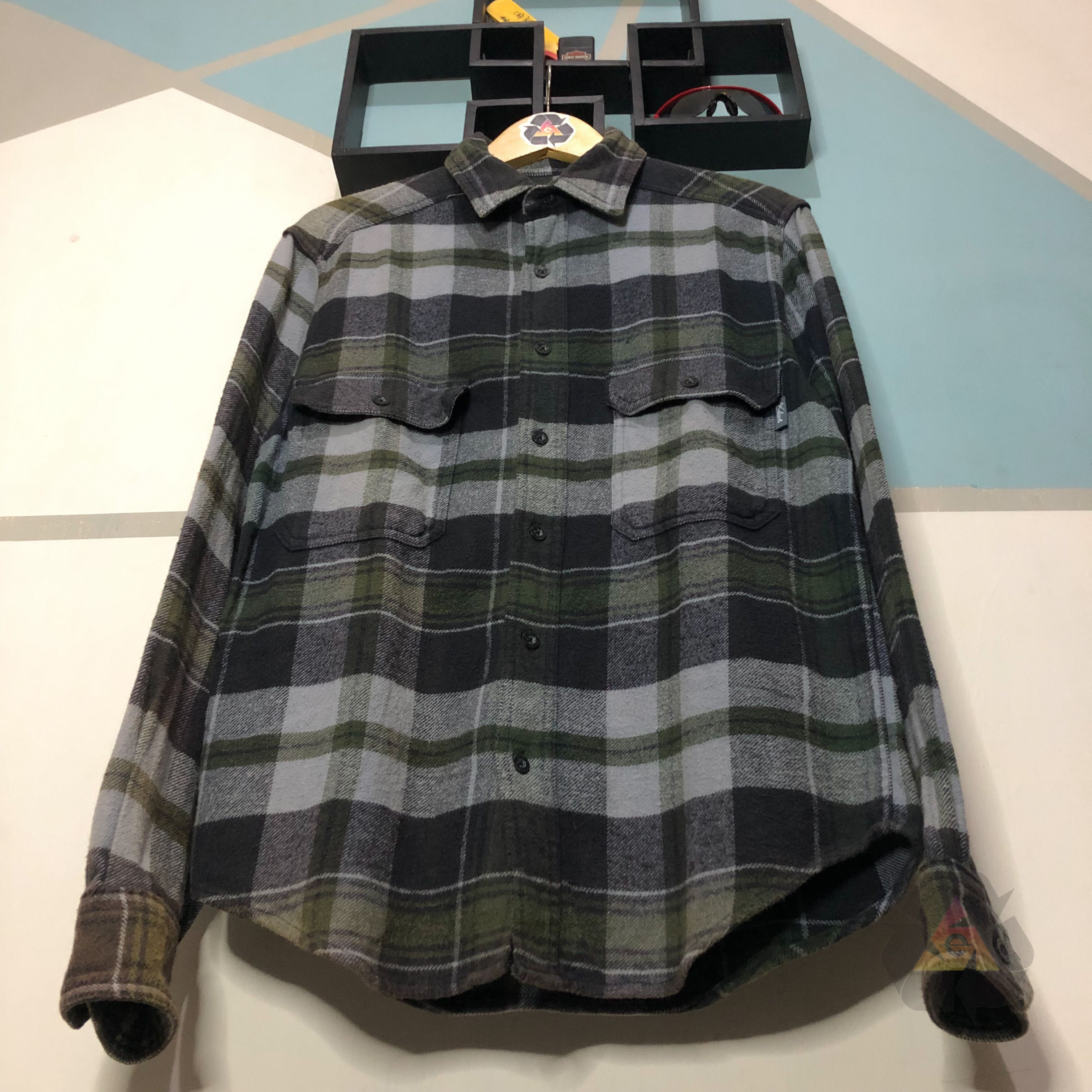 Flannel Vintage Woolrich Woolen Mils Pennsylvania Flannel Size US L / EU 52-54 / 3 - 4 Thumbnail