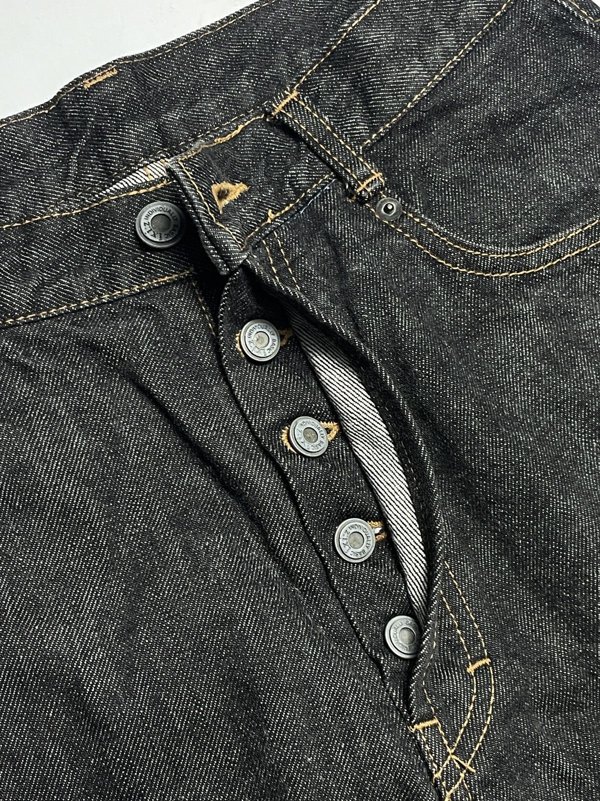 Studio D'Artisan 1990’s Íxi:z - Distressed Button Fly Denim Pants Size US 29 - 3 Thumbnail