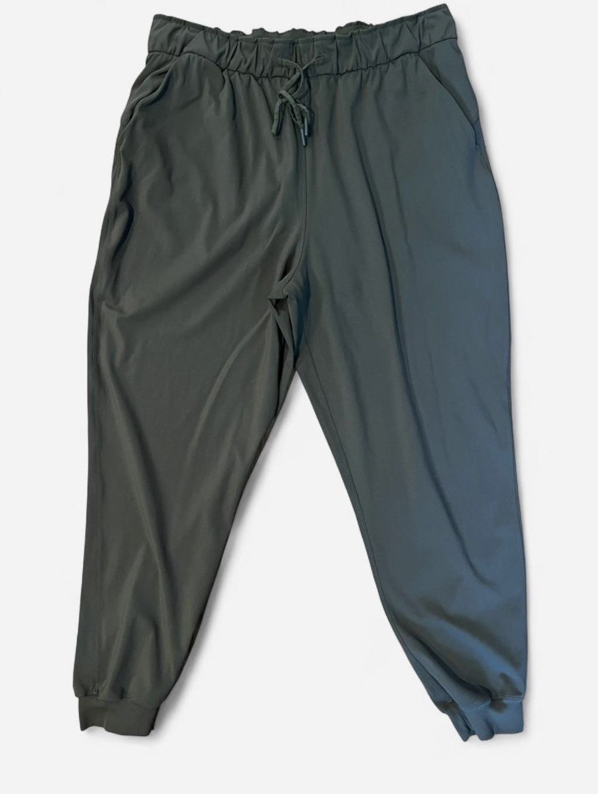 Lululemon Lululemon Stretch High-Rise Jogger Dark Olive Size 14 Size 36" / US 14 / IT 50 - 1 Thumbnail