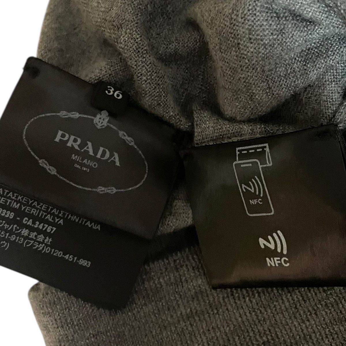 Prada Prada women's cashmere cardigan size IT 36 Size XS / US 0-2 / IT 36-38 - 8 Thumbnail
