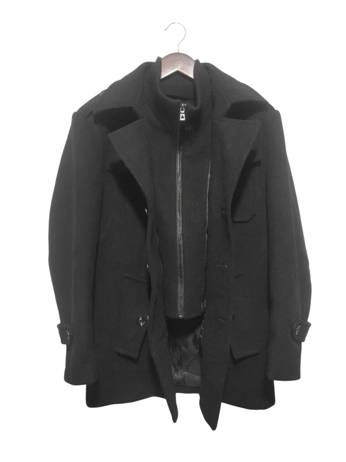 Japanese Brand Wool Double Layer Parka jacket Size US M / EU 48-50 / 2 - 2 Thumbnail