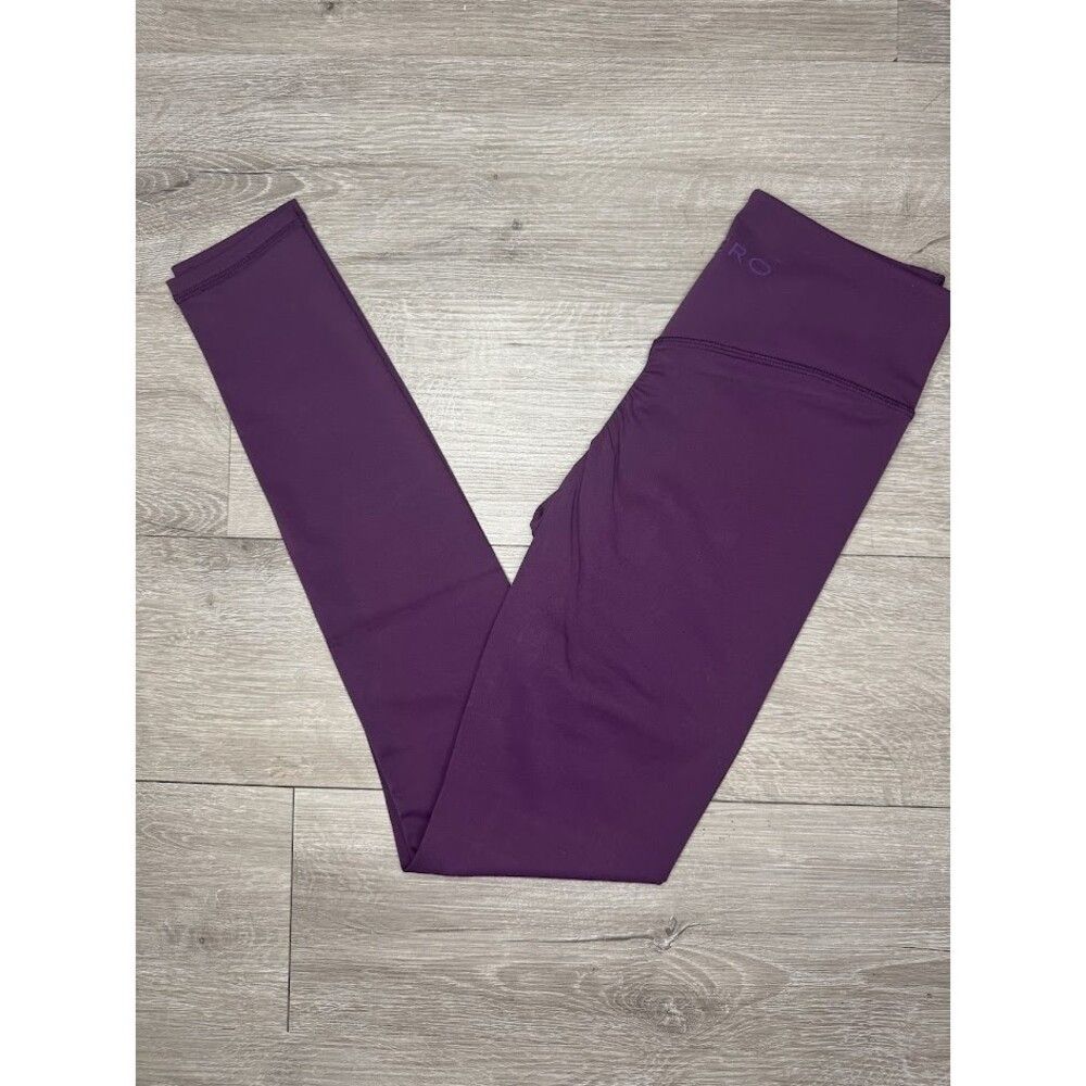 Other Plum Purple 3 Pcs Matching Athleisure Set Jacket Leggings S Size 27" / US 4 / IT 40 - 9 Thumbnail