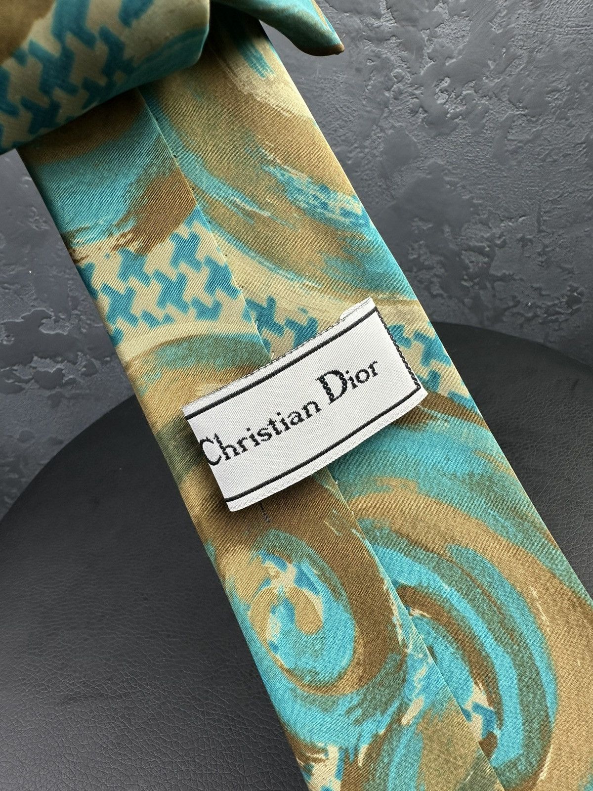 Dior × Vintage Vintage Dior Tie Slick 100% Designer Size ONE SIZE - 2 Thumbnail