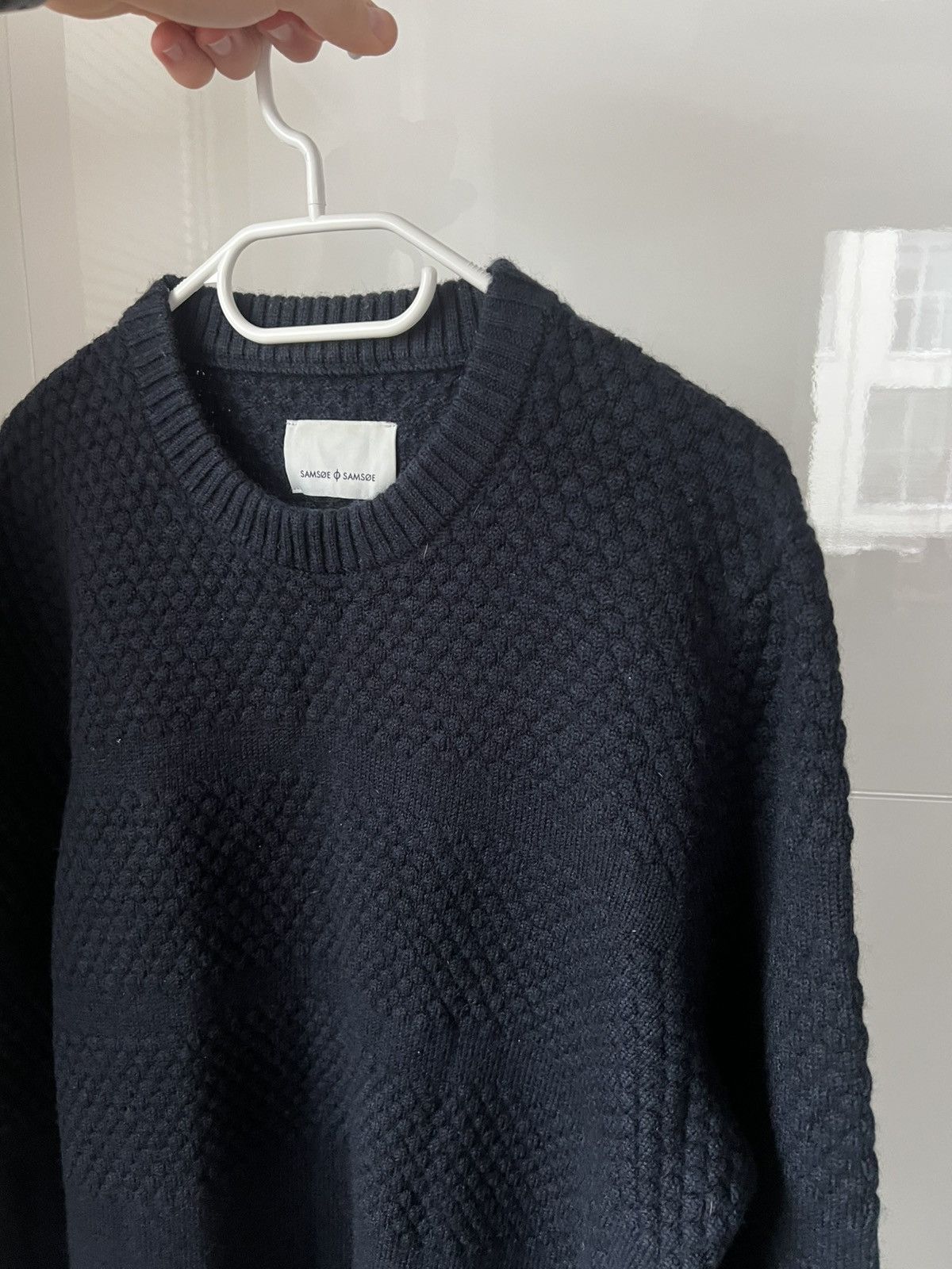 Samsoe Samsoe ‼️SAMSOE SAMSOE Dark Sapp LANA WOOL OLD MONEY STYLE SWEATER‼️ Size US XL / EU 56 / 4 - 3 Thumbnail