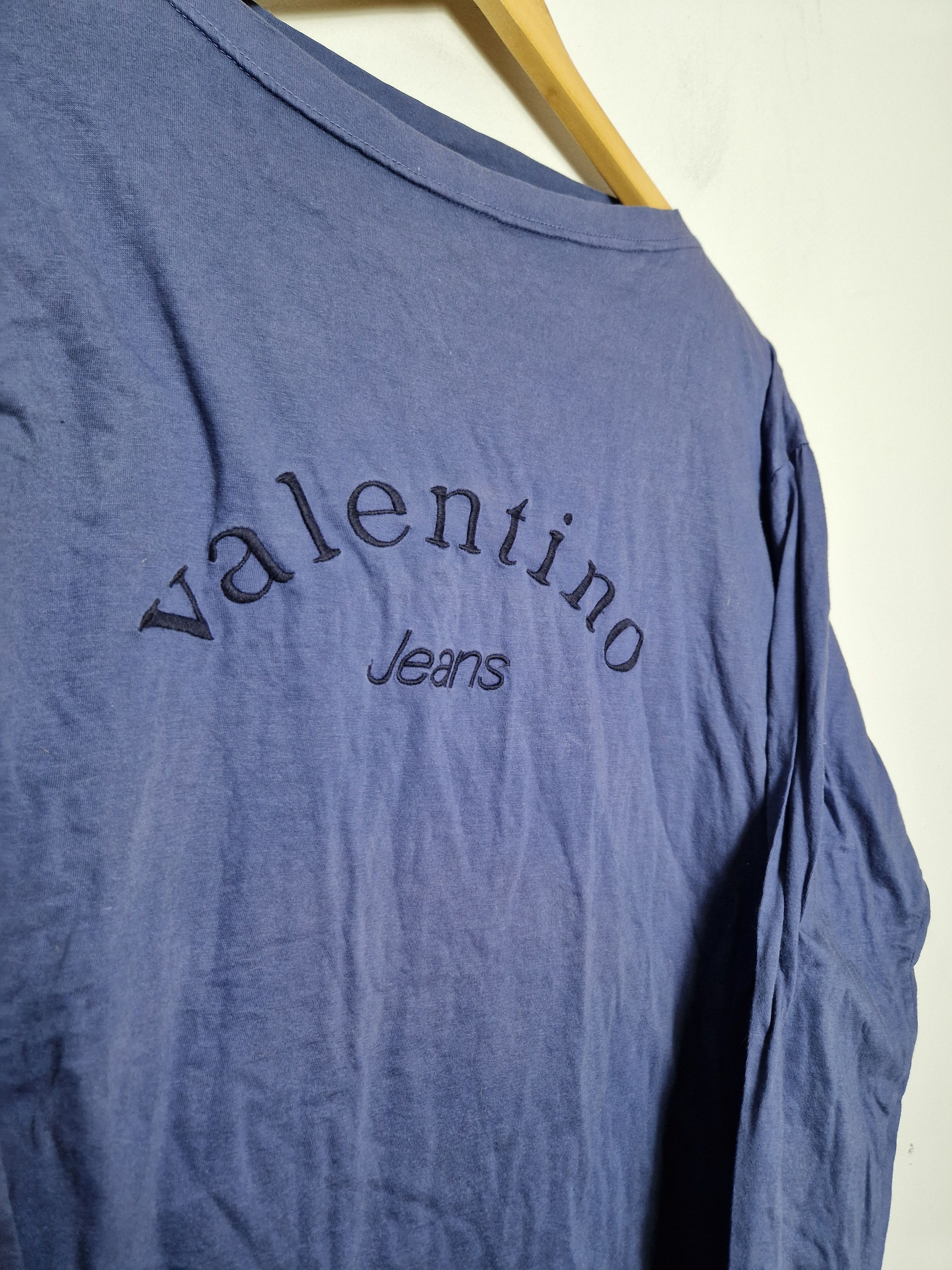 Valentino × Vintage Valentino vintage logo longsleeve Size L / US 10 / IT 46 - 3 Thumbnail