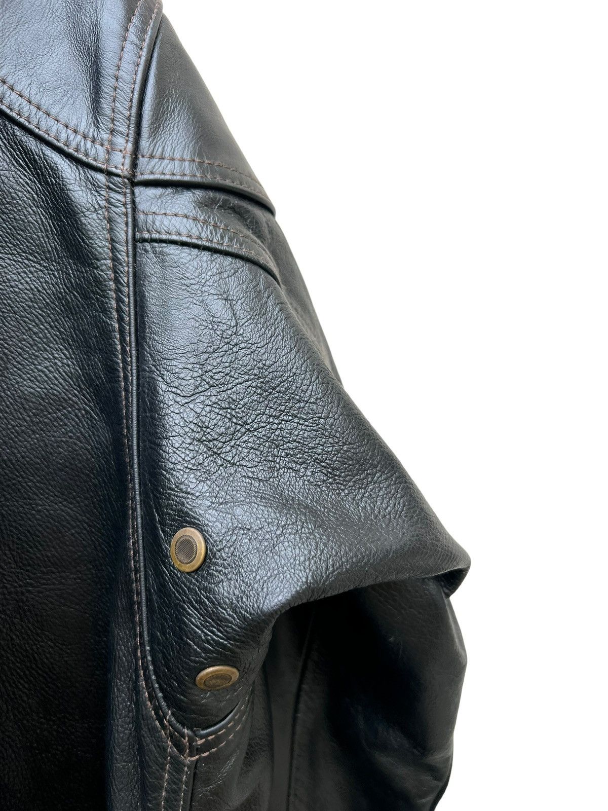 Belstaff Vintage Belstaff Leather Motorcycle Jacket Size US L / EU 52-54 / 3 - 15 Thumbnail