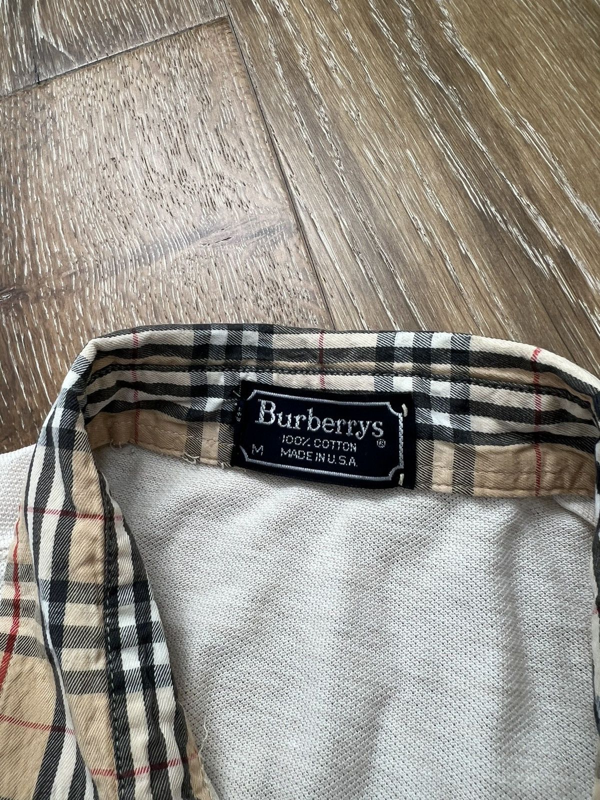 Burberry Vintage burberrys polo longsleeve Size US M / EU 48-50 / 2 - 3 Thumbnail