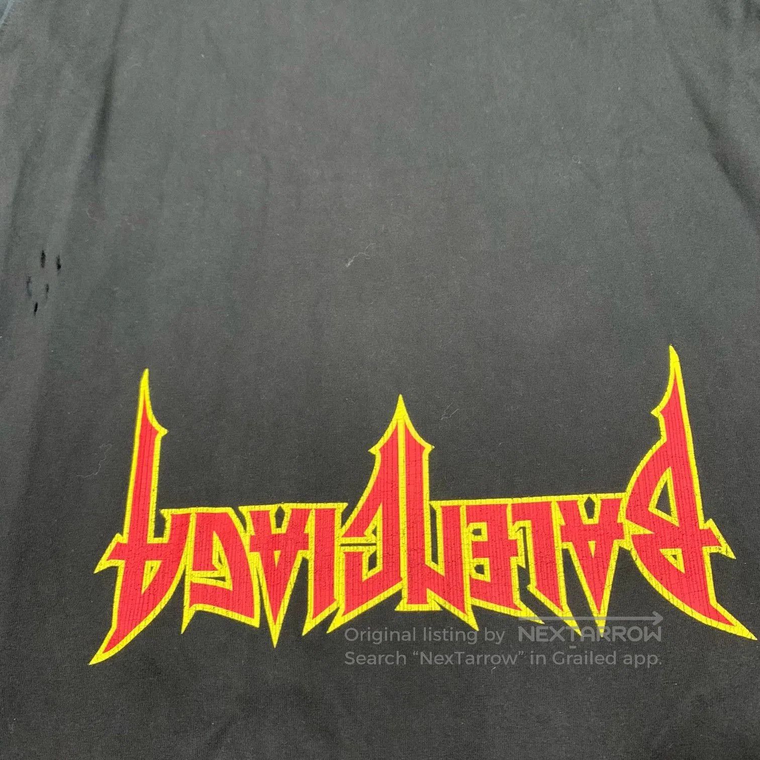 Balenciaga Balenciaga Black Inverted Logo Longsleeve. Size US XS / EU 42 / 0 - 9 Thumbnail