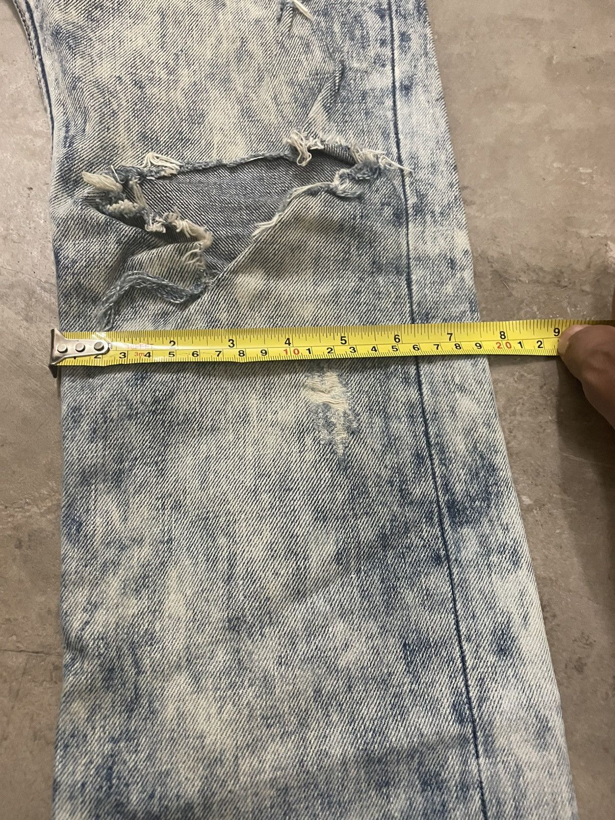 Diesel Diesel Industry Distressed Jeans Skinny denim Size US 31 - 15 Thumbnail