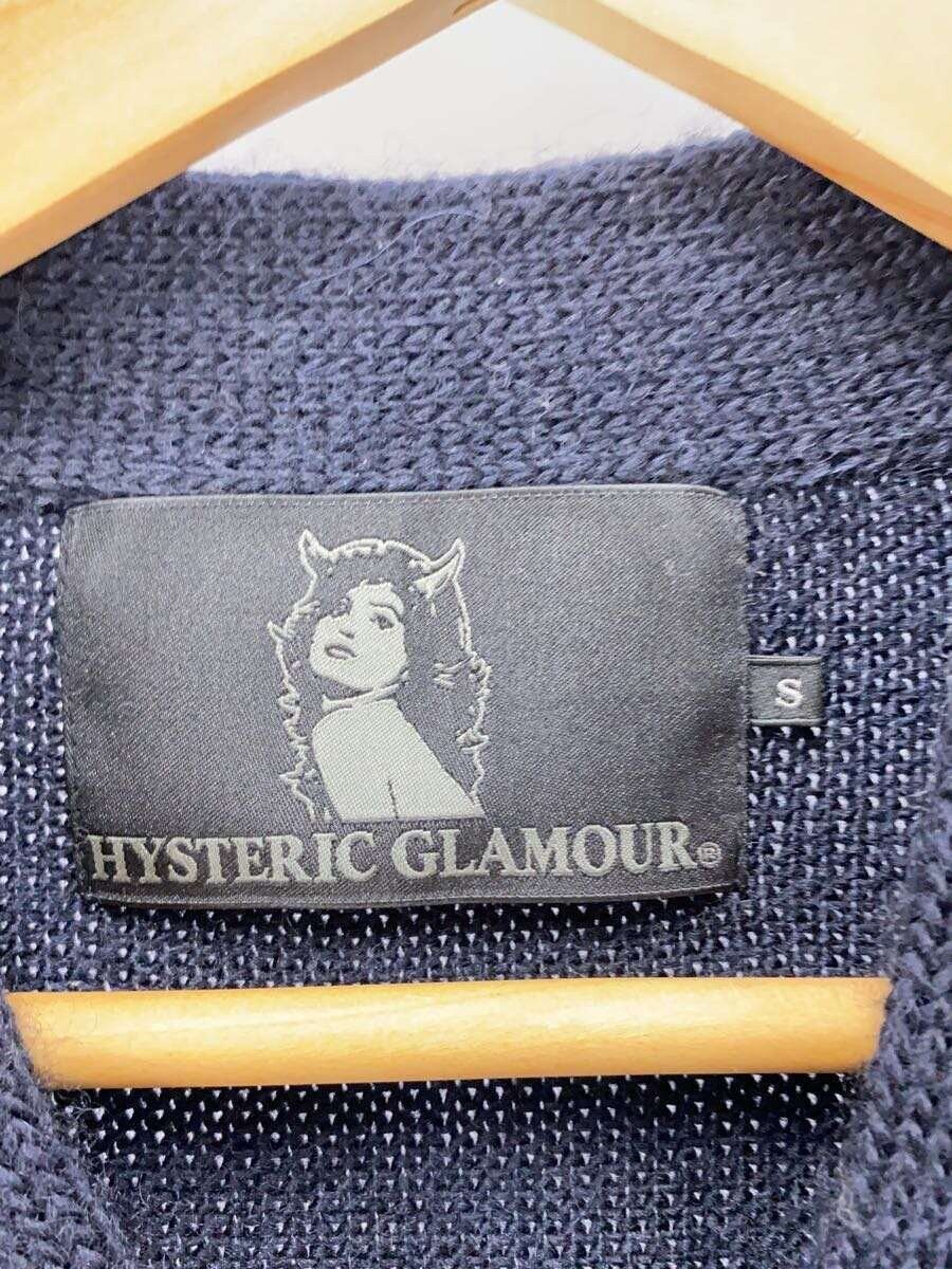 Hysteric Glamour Hysteric Glamour Patch Wool Cardigan Navy Size US S / EU 44-46 / 1 - 3 Thumbnail