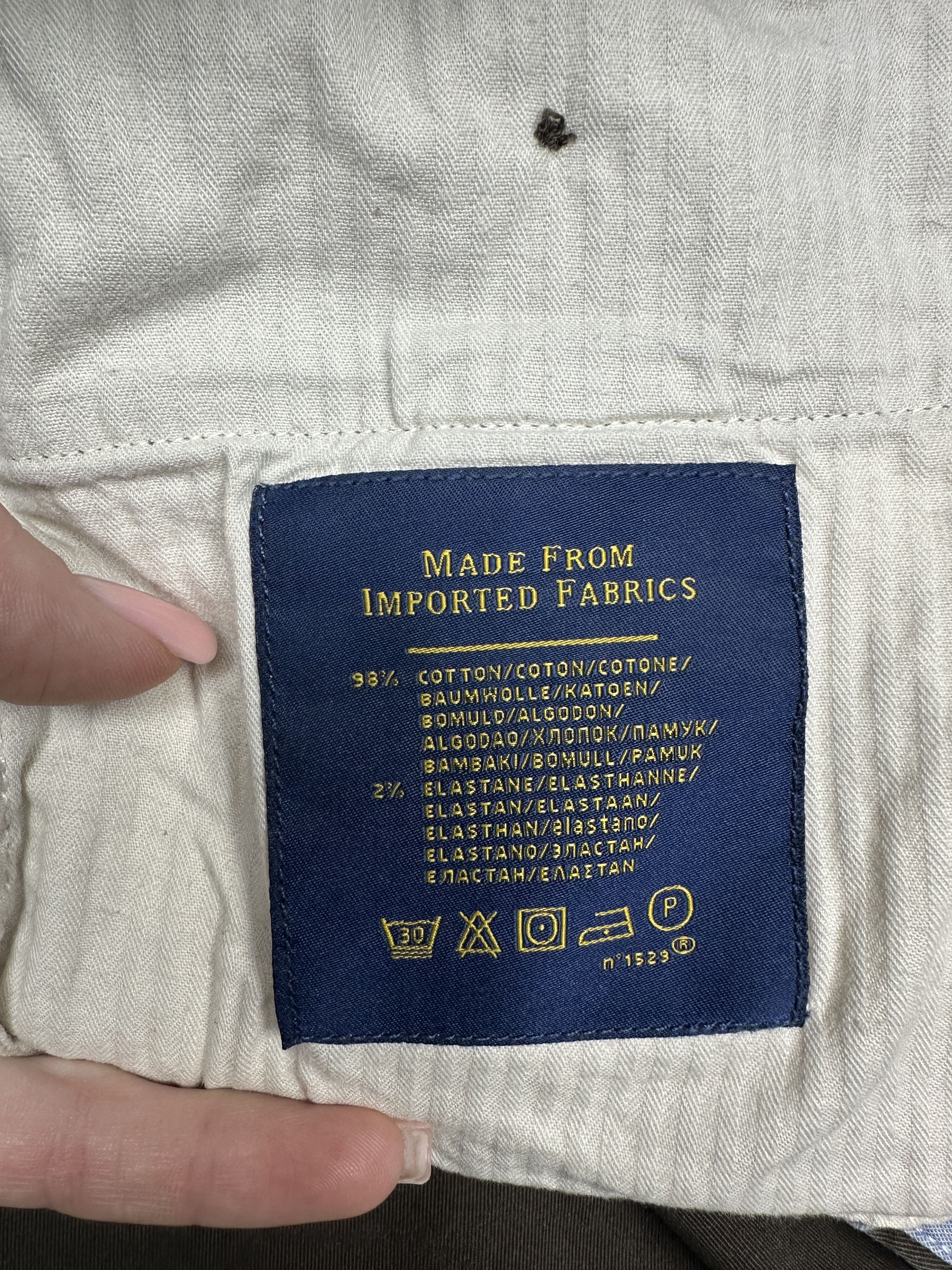 Polo Ralph Lauren Polo Ralph Lauren Vintage Mens Chino Pants Y2K Size US 33 - 6 Thumbnail