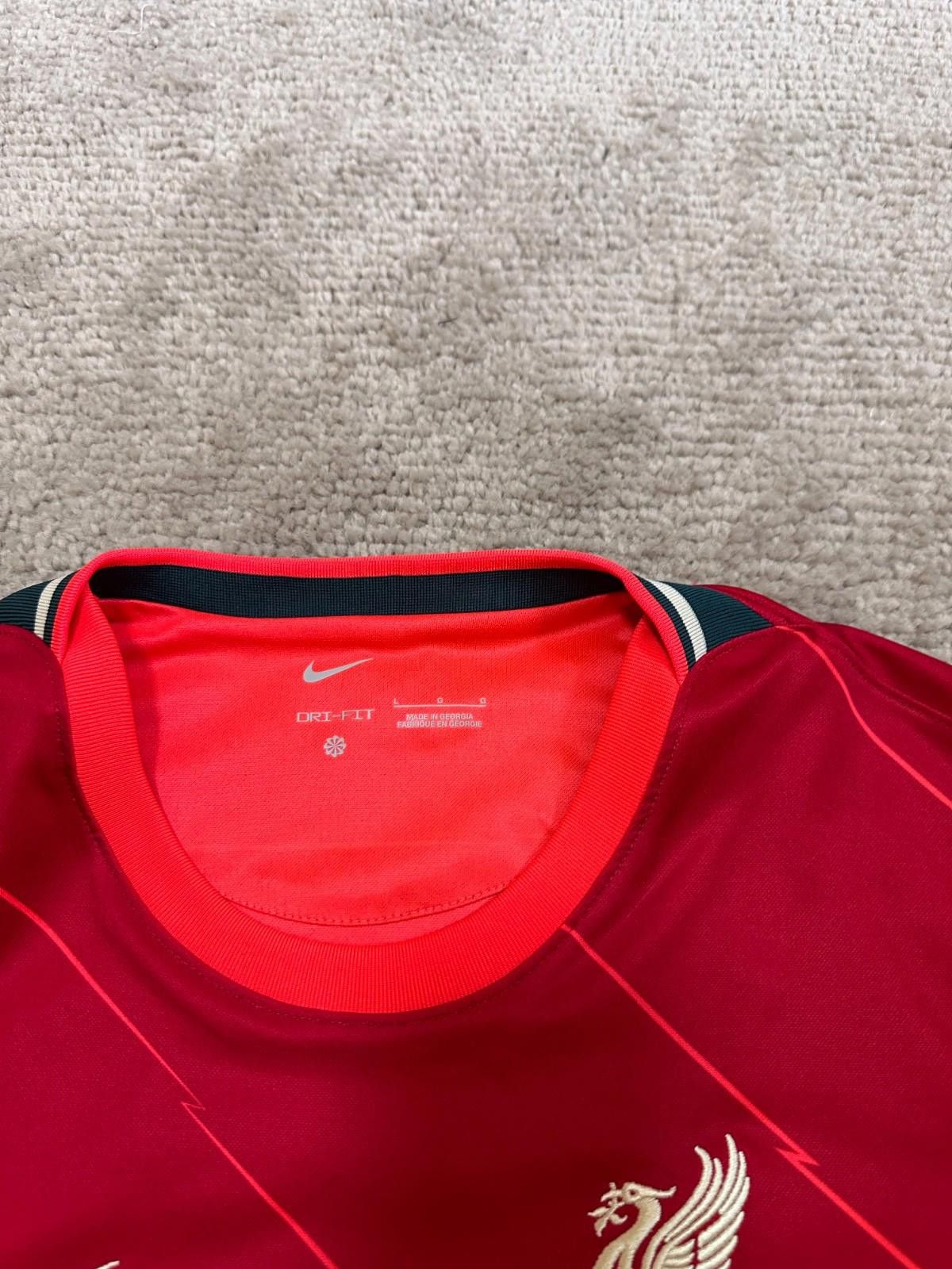 Nike #6 THIAGO Liverpool Home Football Shirt Nike Soccer Jersey Size US L / EU 52-54 / 3 - 4 Thumbnail