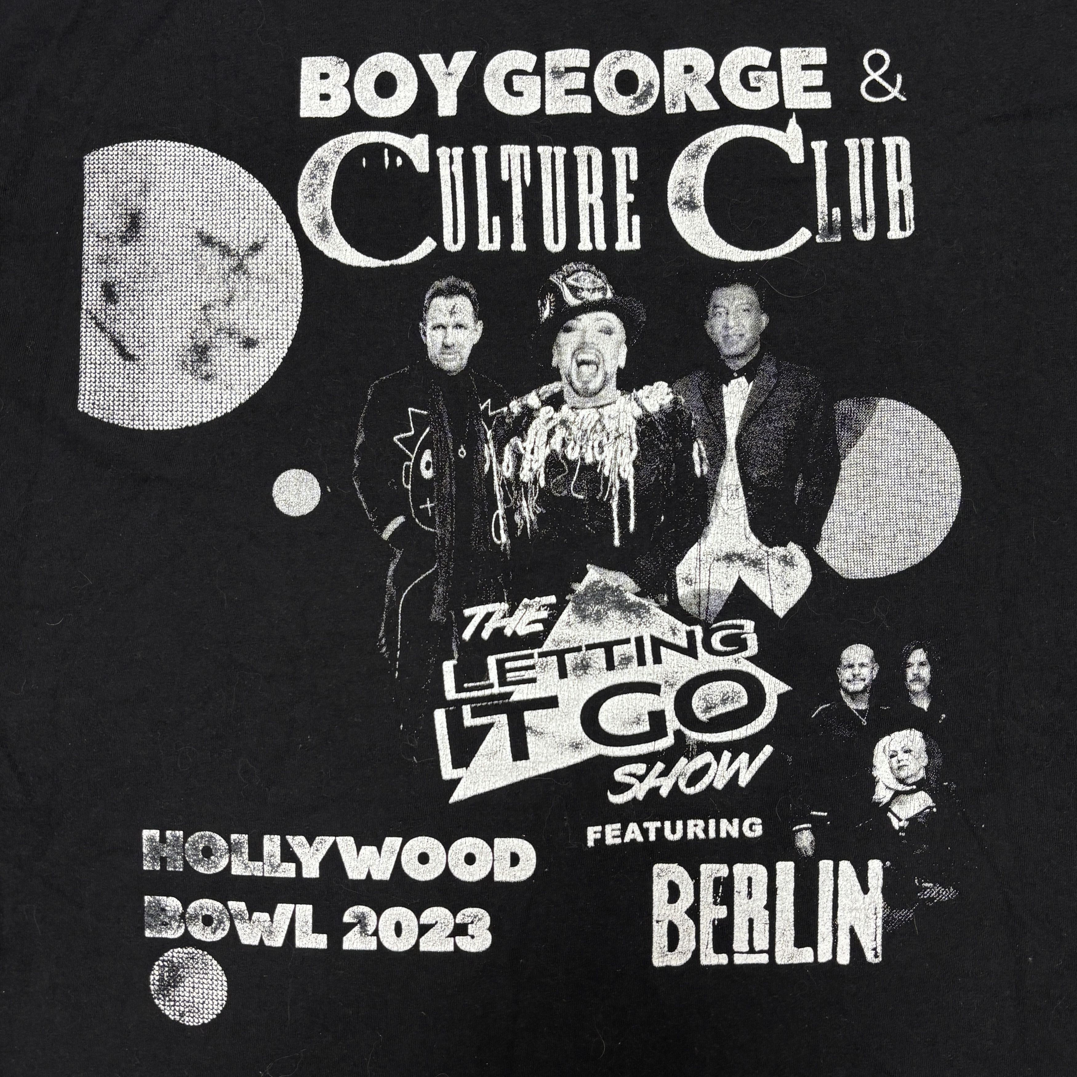 Band Tees × Vintage Boy George Shirt Band Tee Depeche Mode Pet Shop Boys Size US L / EU 52-54 / 3 - 12 Thumbnail