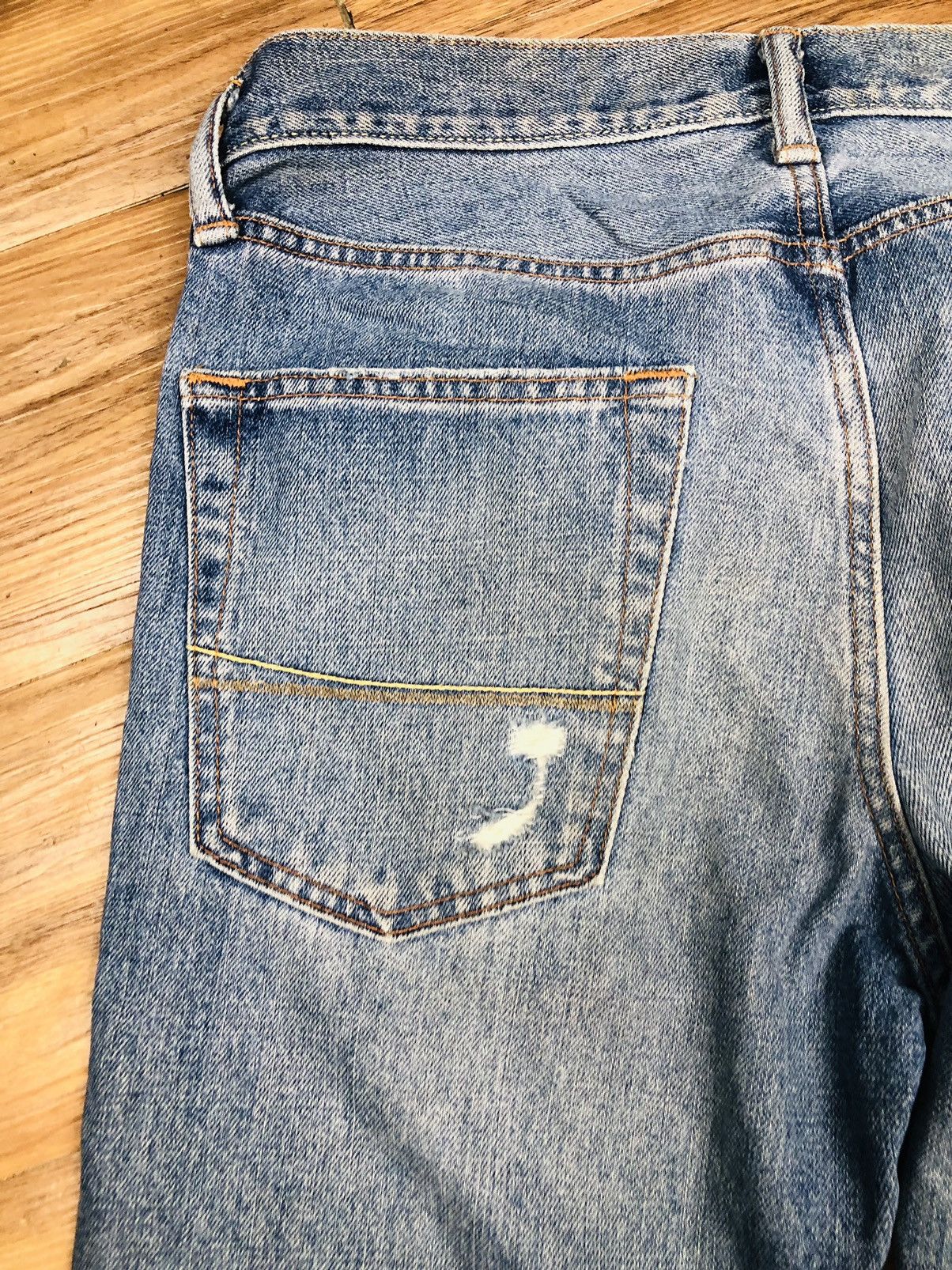 Abercrombie & Fitch Abercrombie & Fitch Distressed Jeans (33) Size US 34 / EU 50 - 20 Thumbnail