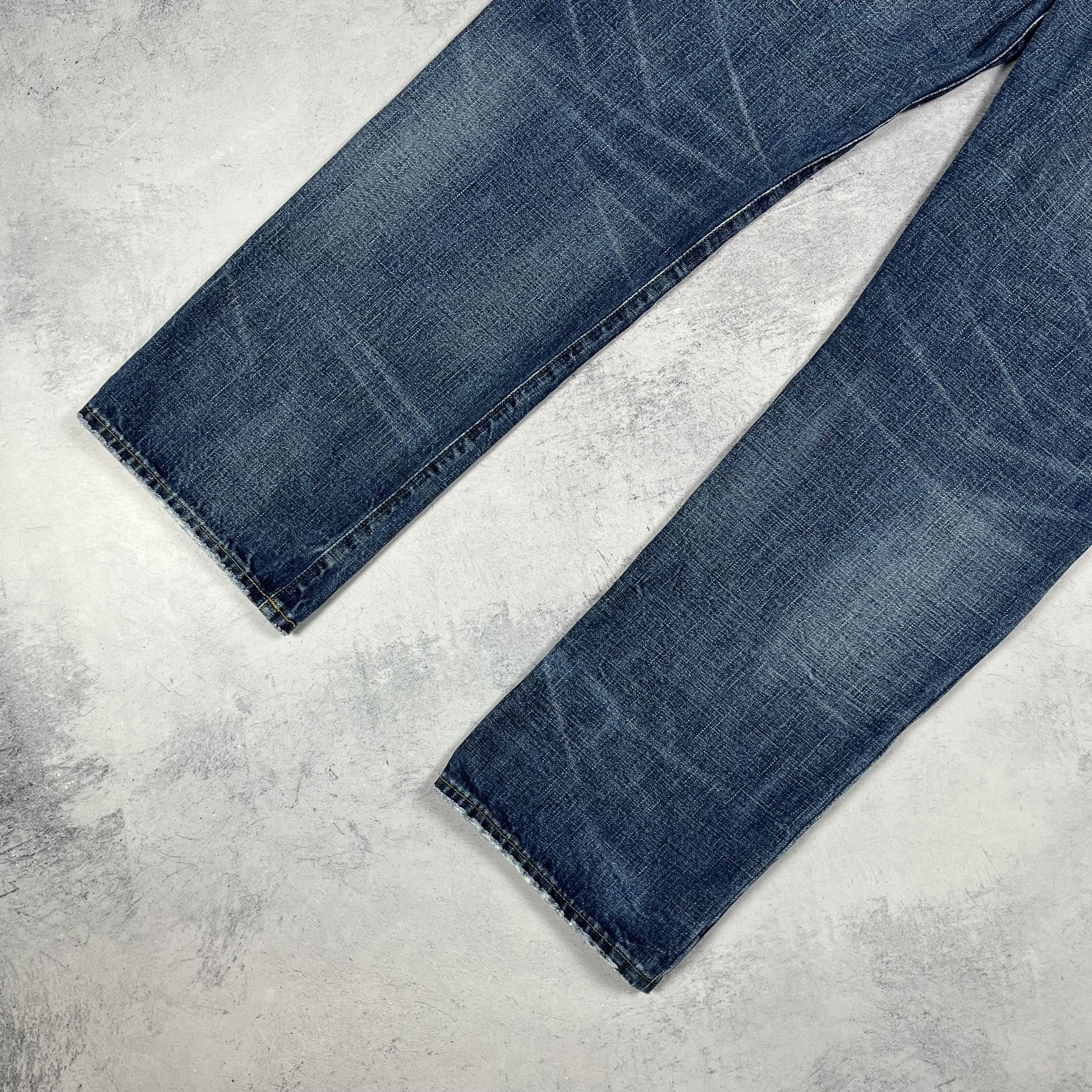 Polo Ralph Lauren Polo Ralph Lauren Selvedge Distressed Denim Jeans Pants Size US 36 / EU 52 - 19 Thumbnail