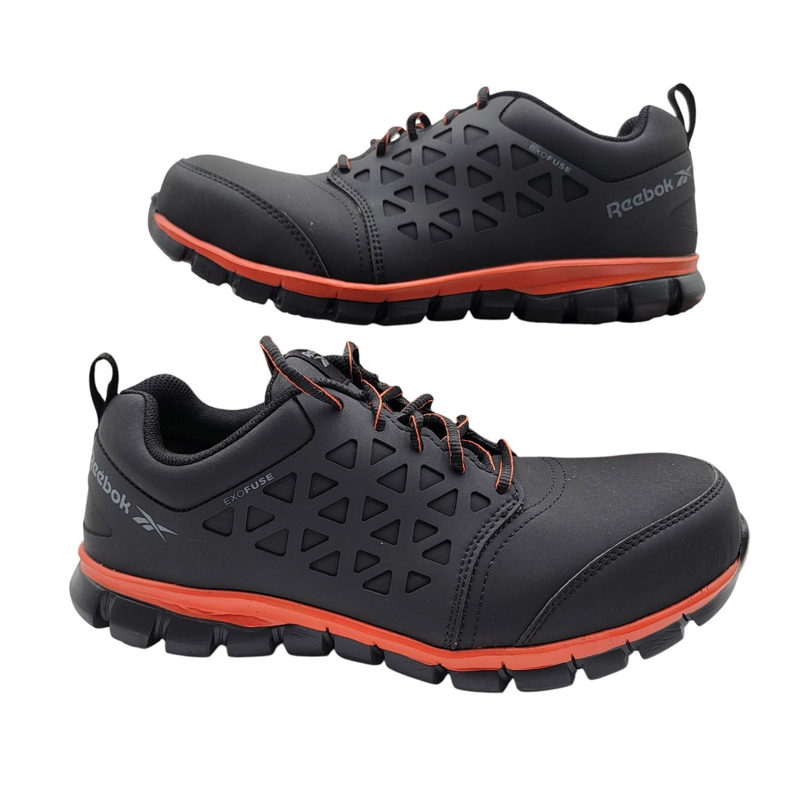 Reebok Reebok Sublite Cushion Mens Black Work Shoe CT Sz 10W RB4050 Size US 10 / EU 43 - 1 Thumbnail