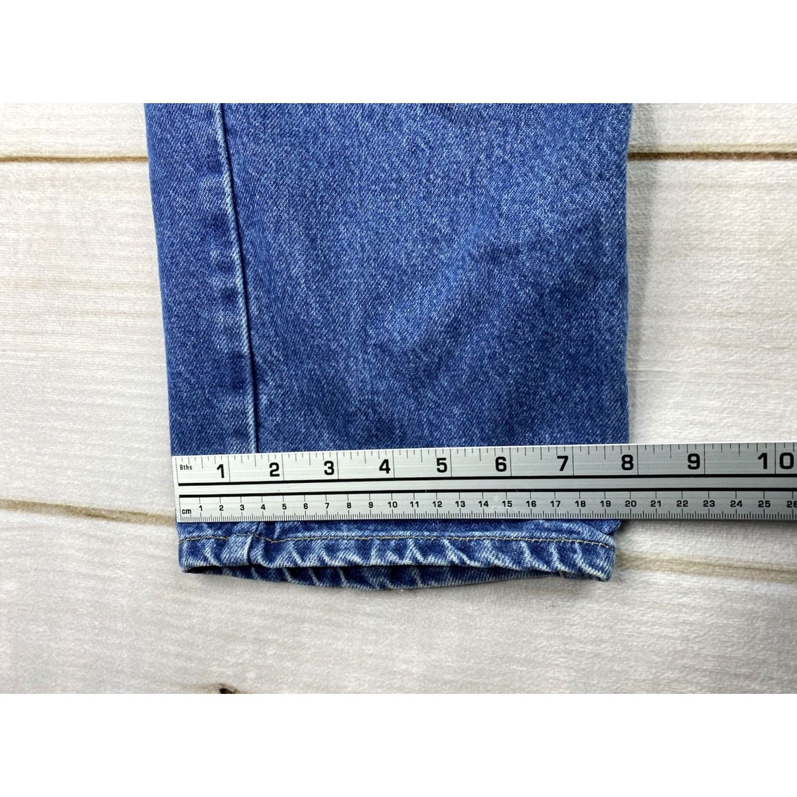 Carhartt Carhartt Jeans Men’s 34x32 Relaxed Denim Workwear B17 DST Tapered Leg Blue 5-Pocket Logo Vintage: No Size US 34 / EU 50 - 6 Thumbnail